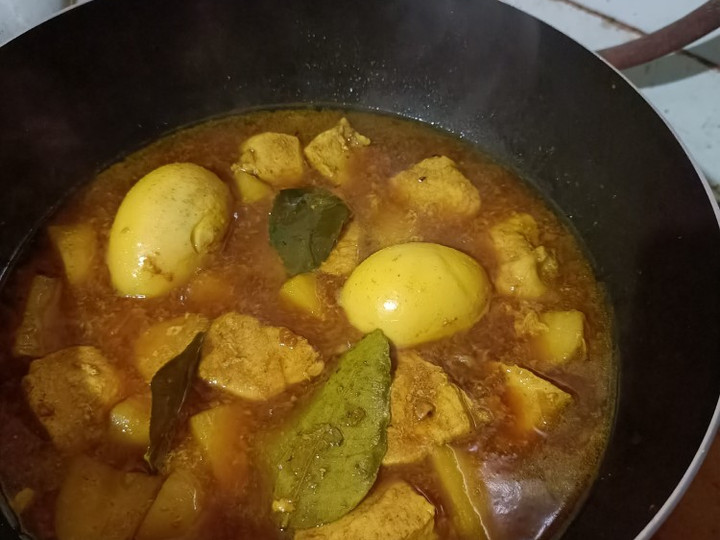 Resep Ayam Telur Bumbu Rica No Pedas, Bisa Manjain Lidah