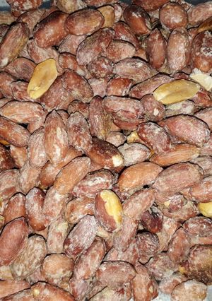 صورة لوصفة حمصي كاوكاو (فول سوداني) بيدك مع الشاي 😍