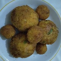 A picture of Cheesy balls#15orlessminscookingcontest.