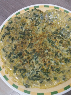 Una foto de Tortilla de acelgas