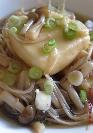 【7/食】日式野菇炸豆腐 的食譜成品照片