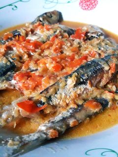 Foto resep Santan Pedas Ikan Asin Peda