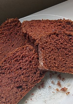 Una foto de Budín de chocolate