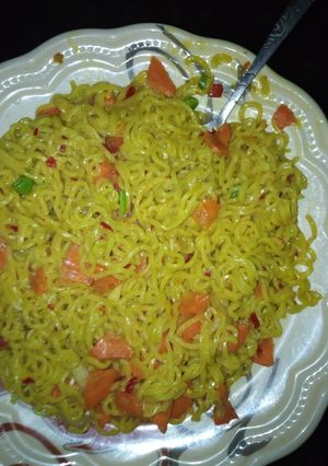 A picture of Indomie jollouf.