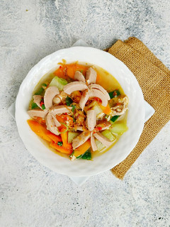 Foto resep Sup labu siam ayam