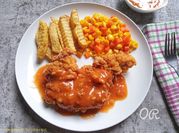 Gambar steak ayam crispy