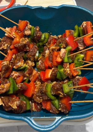 Foto resep Sate Sapi Mix Paprika