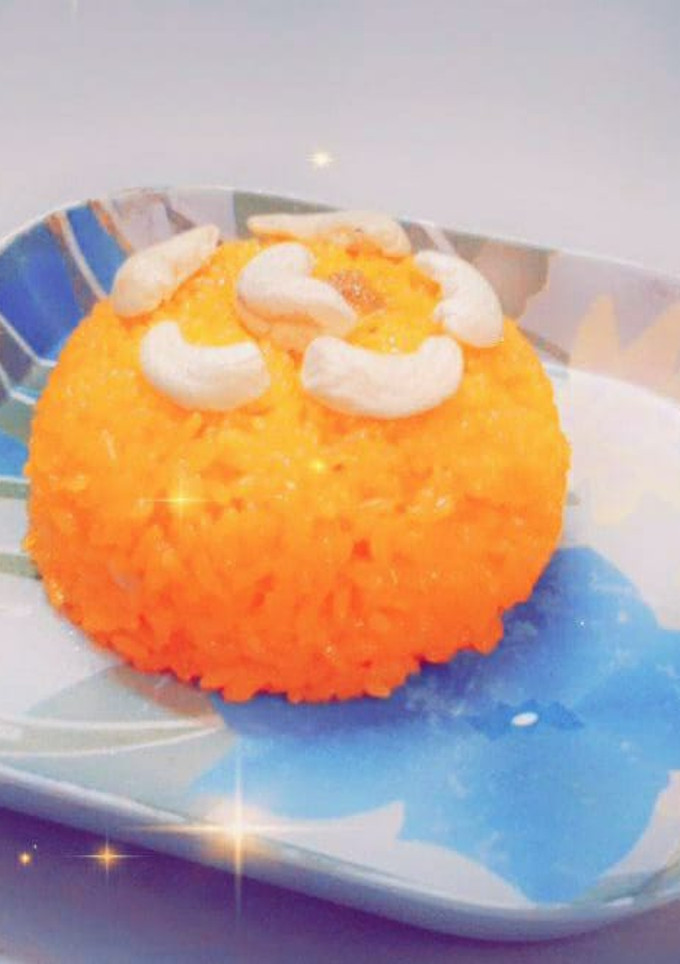 केसरिया भात (Kesariya bhaat recipe in hindi) रेसिपी मुख्य फोटो