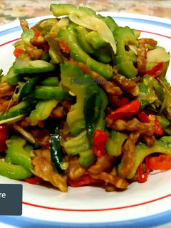 Foto resep 184.Pare Tempe Tumis Pedas