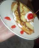 Crepas con harina de hot cakes