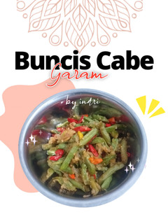 Foto resep (Menu Keluarga) Buncis Cabe Garam