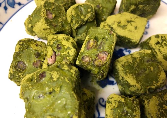 Japanese Matcha and Azuki Beans Soft Chocolate