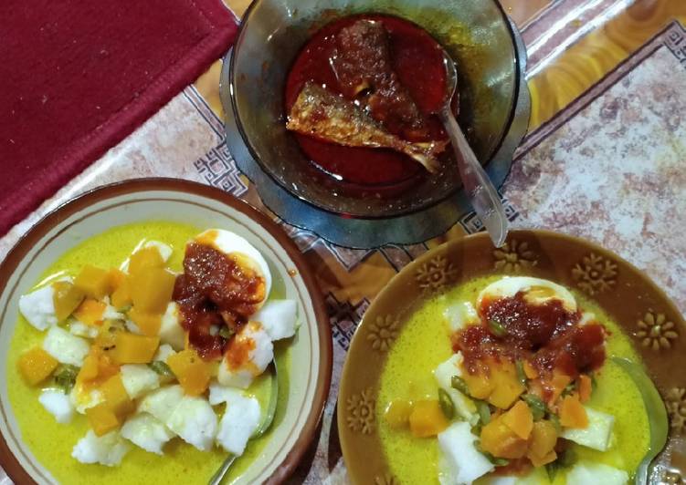 Resep Lontong sayur yang praktis