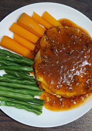 Foto resep Steak Potato Chicken Diet 370 Kalori