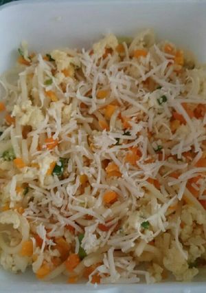 Foto resep Resep Mpasi 12 bulan Spageti Keju