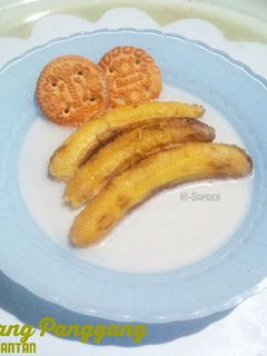 Foto resep Pisang Panggang Kuah Santan (Khas Bukittinggi)