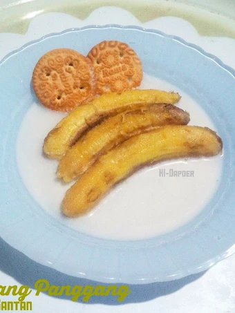 Langkah Gampang Membikin Resep Pisang Panggang Kuah Santan (Khas Bukittinggi) yang  Bikin Ketagihan Anti Ribet, Lezat