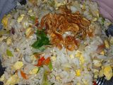 Nasi goreng bumbu iris simple