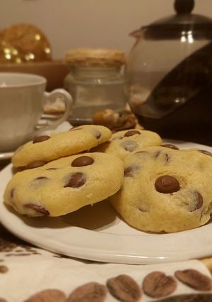 Una foto de Cookies con chips de chocolate