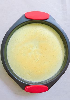 Hình của món Bánh bông lan phô mai Nhật mềm mịn như bông siêu dễ 🍰.