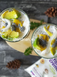 Foto resep Es Teler Fiber Creme