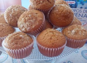 Foto principal de Magdalenas de avena y limón: sabias que la avena ayuda a reducir el colesterol?
