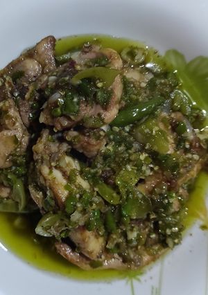 Foto resep Ayam cabe hijau 💚
