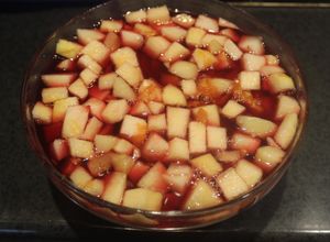 Foto principal de Postre para dos, remojado en sangría