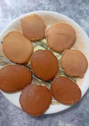 عکسی از دستور پنکیک قاشقی