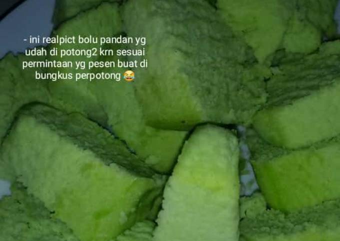 Resep Bolu Kukus Pandan Lembut Oleh Dea Novita Cookpad