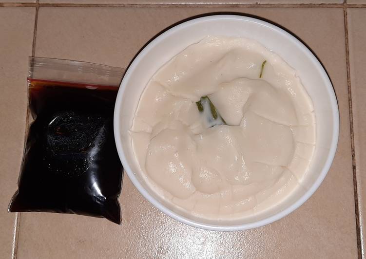 Cara Gampang Membuat Bubur sumsum fiber creme yang Menggugah Selera