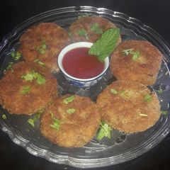Crunchy Vegetable Cutlets A picture of Crunchy Vegetable Cutlets.