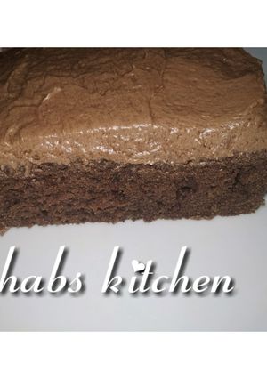 A picture of Chocolate mayonnaise cake.