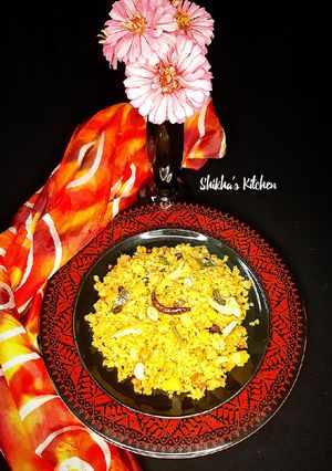 নিরামিষ চিড়ার পোলাও রেসিপির প্রধান ছবি