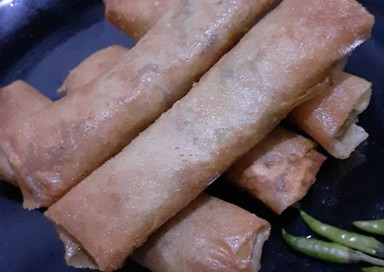 Resep Lumpia kornet mie, Lezat