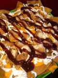 Bbq fried chicken nachos