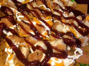 A picture of bbq nachos