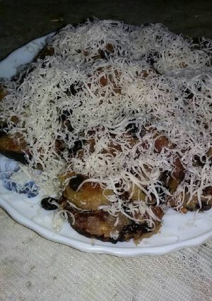 Foto resep Baked Banana Covered with Cheese Alacin