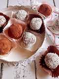 Palline di ricotta, cocco e cioccolato 🥥
