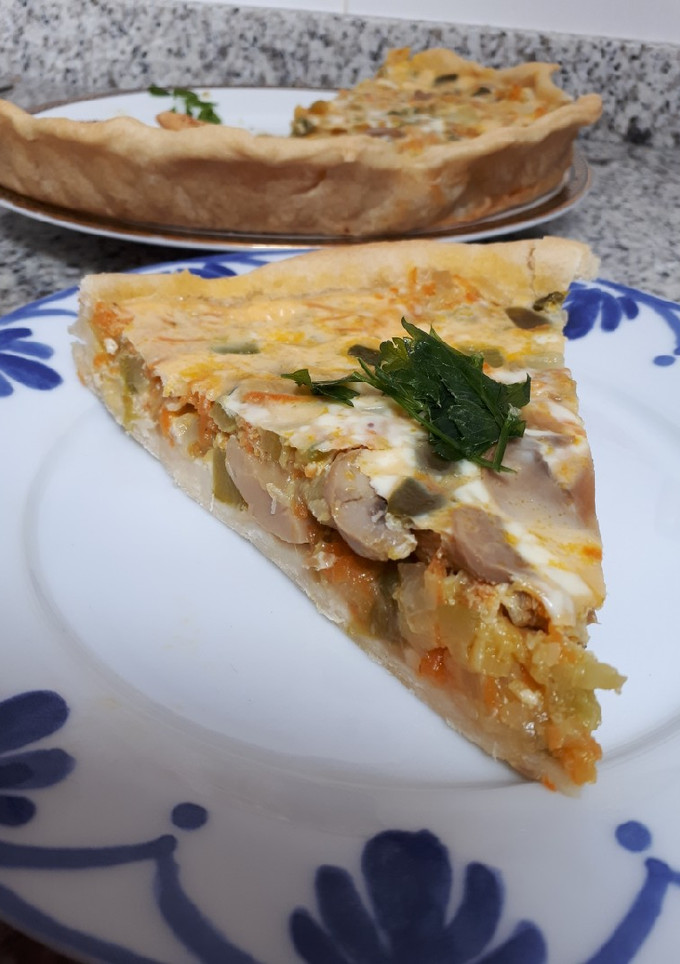 Una foto de Tarta de verduras