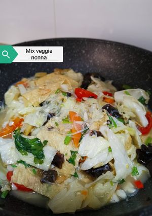 Foto resep Oseng sayuran