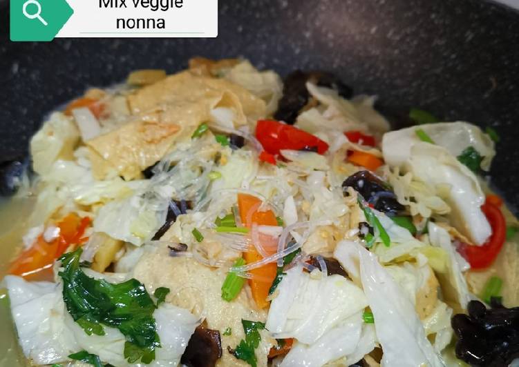 Proses memasak Oseng sayuran, Enak Banget