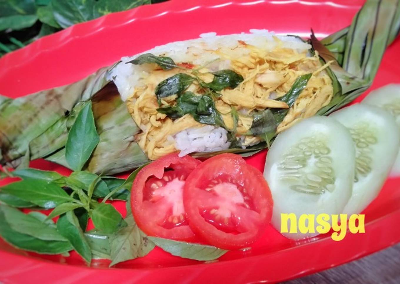 Nasi Bakar Ayam Suwir