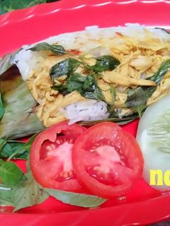 Foto resep Nasi Bakar Ayam Suwir