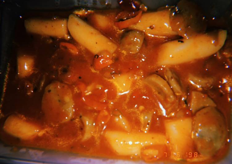 Resep Topokki Bakso Anti Gagal