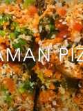 Dhokla Pizza Recipe