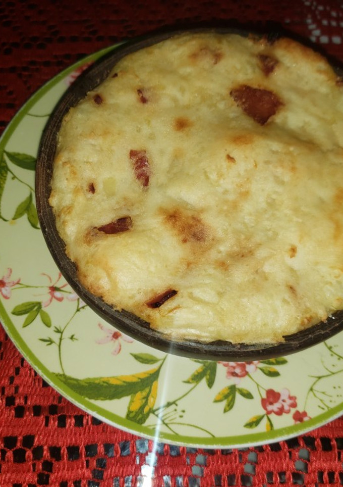 Una foto de Pastel de papa.