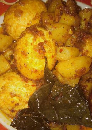 Foto resep Kentang telur bon cabe