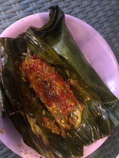 Foto resep Ikan pepes bumbu rujak