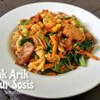 Orak Arik Telur Sosis Pedas Manis